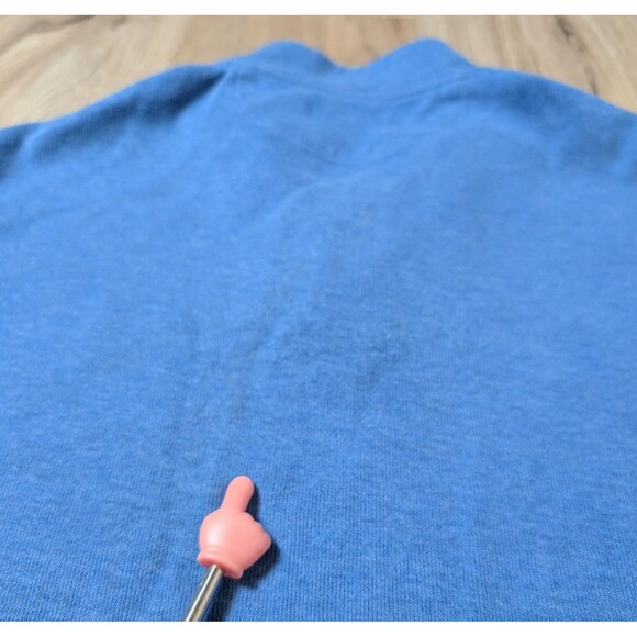 Polo Ralph Lauren Size M Estate Rib Sweater Blue 1/4 Zip Pullover Pony *READ - Picture 9 of 12